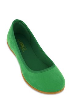 Flat, Round Toe, No Heel: Less than 1 inches, Solid, Item Number 3112004062401 Green Flats With Rubber Sole And Round Toe, Green Round Toe Flats For Work, Green Round Toe Ballet Flats, Comfortable Green Slip-on Flats, Green Slip-on Flats With Leather Sole, Rainbow Shop, Ballerina Flats, Item Number, Flat Shoes Women