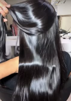 Hair Claim, Long Shiny Hair, Long Healthy Hair, Silky Hair, Dream Hair, Shiny Hair, Aesthetic Hair, Grow Hair, Perfect Hair