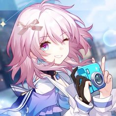 ☆: March 7th - #Honkaistarrail #Honkaistarrailmarch7th March 7th Pfp, March 7th Icon, Hsr Icons, Honkai Starrail, Widget Ideas, March 7th, Aesthetic Things, March 7, Star Rail