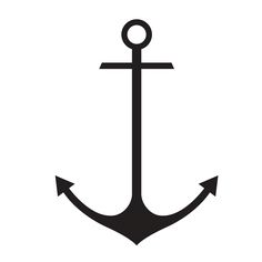 an anchor on a white background