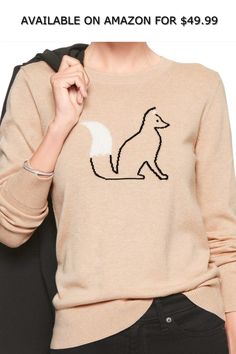 Banana Republic Womens Forever Yarn Fox Tail Crewneck Sweater Camel Beige ◆ AVAILABLE ON AMAZON FOR: $49.99 ◆ Our year-round yarn has an extra twist during the spinning process creating a smoother surface that's less likely to pill over time. Fox Tail, Camel Sweaters, Crewneck Sweater, Crew Neck Sweater, Wedding Guest Dress, Homecoming Dresses, Hoodie Fashion