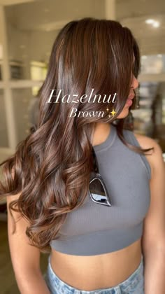 Brunette Mocha Balayage Hair, Hair Colour For Wedding, Castaño Hair Color, Hair Colour Brown Balayage, Chocolate Brown Hair With Hazelnut Highlights, Color For Hair Highlights, Hair Color According To Skin Tone, Best Brown Color Hair, Hair Color For Caramel Skin Tone Brown