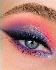 Drag Make-up, Opal Moonstone, Cute Eye Makeup, Make Up Inspiration, Smokey Eye Makeup Tutorial, Eye Makeup Pictures, Smink Inspiration, Palette Makeup, Crazy Eyes