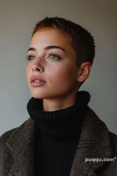 very-short-haircuts-women-13 Very Short Haircuts For Women, Buzz Cut Hairstyles, Crop Haircut, Short Haircuts For Women