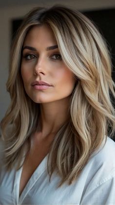 Mid Length Blonde Hair, Mom Haircut, Mom Haircuts, Mom Hairstyles, Penteado Cabelo Curto, Short And Sweet, Hair Color And Cut, Long Blonde