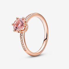 Silver Wedding Gifts, Tiffany Rings, Pandora Pink, Pandora Rose, Ring Rosegold, Pink Crown, Ring Shank, Pandora Rings, Amber Ring