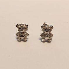 Sterling Silver Studs TEDDY BEAR EARRINGS posted out in a free gift box perfect Christmas present Teddy Bear Earrings, Easter Presents, Bear Earrings, Valentines Earrings, Grandma Gift, Christmas Earrings, Sterling Silver Studs, Grandma Gifts, Perfect Christmas