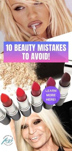 Common Makeup Mistakes, Beauty Mistakes, Skin Tightening Cream, Makeup Fails, Aging Beauty, Cool Chest Tattoos, Makeup Lessons, Top Skin Care Products