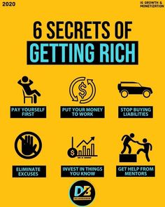 the six secrets of getting rich in 2020, including how to get money from your car