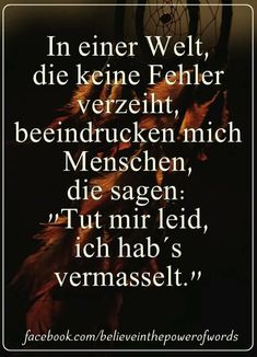 a quote with an image of a dream catcher in the background and text that reads,'in enner welte, die keine fehler, ver