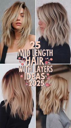 Best Round Face Haircuts Ideas 2025 for Women: Short, Medium, Long, and Seasonal Hairstyles Trendy Square Nails, Popular Haircuts For Women, White Skirt Outfit, Women's Haircuts, White Skirt Outfits, Haircuts Ideas, Framing Layers, Hair With Layers, Mid Length Hair With Layers