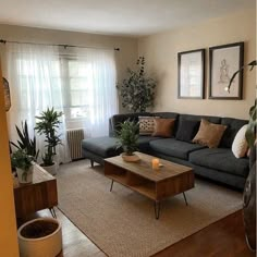 the living room is clean and ready for us to use in its new owner's home