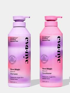 Hi There! I'm a Mane Magic 10-in-1 Shampoo + Conditioner duo! I help all hair types look and feel healthier. I'm also clinically proven to strengthen hair, with 10 benefits in each magical bottle. My multitasking miracle potions will cleanse, soften and smooth to deliver magically perfect hair! Give me another life! My bottle and pump are made from recycled plastic. Recycle pump via TerraCycle. Plastic Recycle, Stronger Hair, Oily Scalp