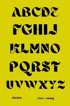 the font and numbers are black on a yellow background