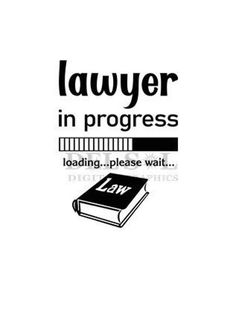 a book that is sitting on top of a white background with the words,'law in progress loading please wait