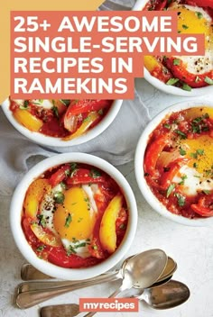 Find a new favorite recipe (or two) to try in that set of ramekins you just added to your Amazon cart. What To Bake In Ramekins, What To Cook In Ramekins, Recipes That Use Ramekins, Healthy Ramekin Breakfast, Ramekin Quiche Recipes, Small Ramekin Recipes, Mini Baking Dish Recipes, Le Creuset Dessert Recipes, Small Baking Dish Recipes