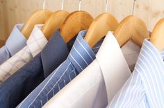 Mens wardrobe basics: 10 closet essentials Commercial Laundry Service, Wash And Fold, Dry Cleaning Services, Cleaning Companies, Laundry Service, Dry Cleaners, Closet Essentials, Graduation Ceremony