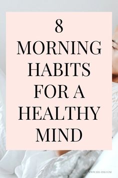 I love waking up earlier and having some time for myself and today I'm sharing 7 great morning habits for a healthy mind! Create a morning routine that's good for your physical and mental health! Creating Routines, Wake Up Earlier, Create A Morning Routine, Motivational Podcasts, Healthy Living Motivation, Healthy Living Recipes, A Morning Routine, Miracle Morning, Health Living