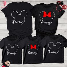 Disneyland Cricut Shirt, Matching Family Disney Hoodies, First Family Disney Trip Shirts, Disney Family Outfits Matching Winter, Family Matching Disney Shirts, Disney Tshirt Ideas Families, Disney Tshirts Family Vacations, Disney Shirts For Family Matching, Mickey Family Shirts