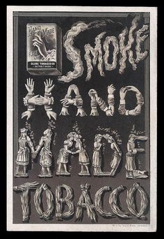 HandMadeTobaccoCard150 April 2024, Vintage Graphics, Retro Style, Chalkboard Quote Art, Retro Fashion, Hand Made, Typography, Art, Design