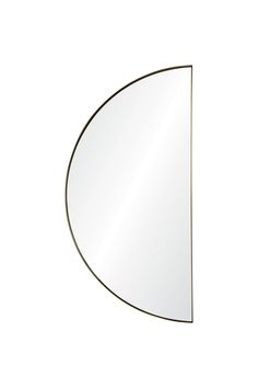 a triangle shaped mirror is shown against a white background