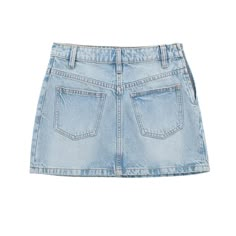 F00185228-101 Mid Waist Jeans, Denim Patterns, Casual Summer Shorts, Skirt Women, Jeans Rock, Streetwear Women, Denim Mini, Dream Clothes, Denim Mini Skirt