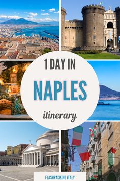 the top ten things to see and do in naples, italy with text overlay