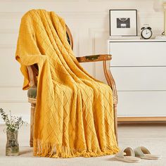 PRICES MAY VARY. 🍍【QUALITY ASSURANCE】: The 100% acrylic knitted throw blankets adopt GSM 300 knitting technology, which has a softer and fluffy touch than ordinary blankets & throws, Bring you the touch of lamb wool fibers, it is a perfect choice for lightweight soft warm throw blankets, quite a combo with other trending items in winter.Inhand Provide after the sale without worry. 🍍【FANTASTICAL COMBINATION】: Decorative blankets and throws ，nice raised diamond shape knit design and well-arrange Yellow Throw Blanket, Fall Throw Blanket, Fall Blanket, Boho Blanket, Halloween Blanket, Warm Throw Blanket, Blanket For Couch, Woven Throw Blanket, Room Remodel