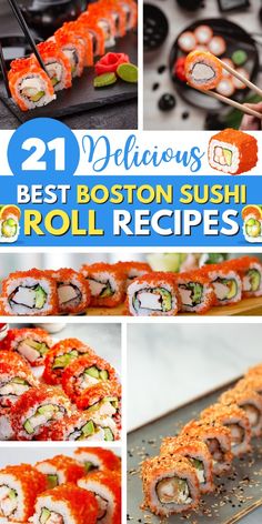 the best boston sushi roll recipes