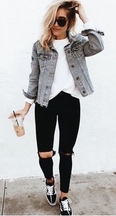 Florida Fall, Affordable Boutique Clothing, Teenage Outfits, Casual Outfits For Moms, Outfits Classy, Rachel Bilson, Black Ripped Jeans, Kendall Jenner Outfits, Diane Kruger