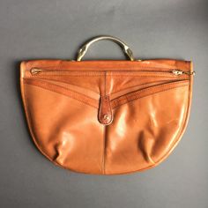 "80s \"Groselj\" famous slovenian designer Handbag ,retro Orange Brown Purse Deep Rich Tan Cognac Leather, Metal Zipper, Womens fashion Bag great vintage condition with scratches on the back, size: 40 x 27 cm Please contact me for any information, especially for custom shipping. similar items you can find under: https://www.etsy.com/shop/RosaBoutiqueStudio?ref=hdr_shop_menu&section_id=20946083 and you can always look into my shop for all the others: https://www.etsy.com/shop/RosaBoutiqueStudio" Retro Leather Bag With Removable Pouch, Vintage Satchel Shoulder Bag For Errands, Retro Satchel Shoulder Bag For Errands, Retro Everyday Shoulder Bag With Zipper Closure, Retro Leather Tote Bag, Retro Rectangular Shoulder Bag With Zipper Pocket, Vintage Satchel Shoulder Bag With Zipper Closure, Retro Shoulder Bag With Zipper Pocket, Retro Brown Shoulder Bag For Errands