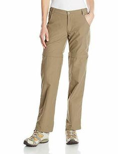 White Sierra Women's Convertible Beige Bark Colored Pants Retail Price: $55.00 Size: XL - Inseam: 29" Free Shipping US Only! The White Sierra® Sierra Point Convertible Pant is perfect for bushy trails or busy city streets. Regular fit is a casual, relaxed fit with comfortable range of motion. Waterproof fabrication with a Teflon™ fabric protector for protection against the elements. Quick-dry fabrication wicks moisture away from your skin. UPF 30+ sun protection against harmful UVA and UVB rays. Maine Trip, Convertible Pants, Tall People, Adventure Outfit, Mountain Trails, Camping Supplies, Summertime Fun, Beautiful Inside And Out, Colored Pants