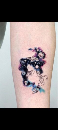 Womens Galaxy Tattoo, Cosmic Woman Tattoo, You Are The Universe Tattoo, Galaxy Half Sleeve Tattoo, Heal Tattoo Ideas, Supernova Tattoo, Universe Tattoo Ideas, Galaxy Tattoo Ideas, Universe Tattoos