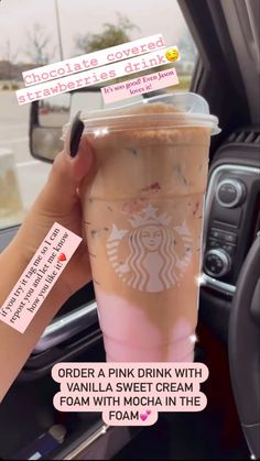 #starbucks #drink #starbucksdrink Pink Drink Chocolate Foam, Starbucks Orders Coffee, Drinks Without Coffee, Starbucks Drinks Without Coffee, Starbucks Copycat Recipes Drinks, Drinks From Starbucks, Starbucks Drinks To Try, Starbies Drinks, Savage Reply