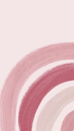 an abstract painting with pink and white colors