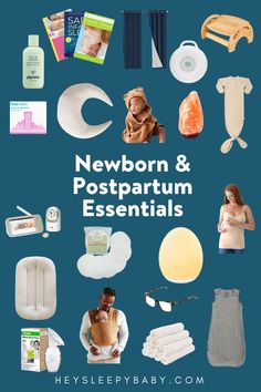 newborn and postpartum essentials for the new born baby