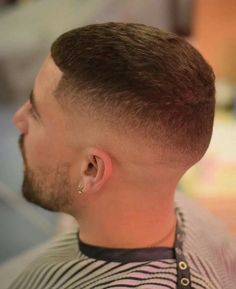 Crewcut Mens Medium Length Hairstyles, Short Fade Haircut, Buzz Cut Hairstyles, Mens Hairstyles Medium, Mens Hairstyles Thick Hair, Men's Short Hair, Faded Hair, Men Haircut Styles