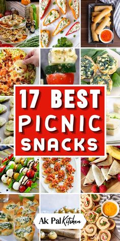 the top ten best picnic snacks