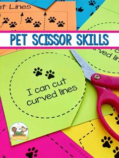 i can cut curved lines with scissors for pet scissor skills