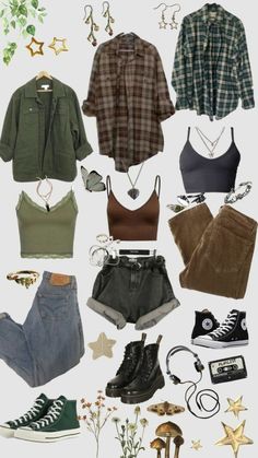 Look Grunge, Mode Hippie, Earthy Outfits, Clothes And Shoes, Hippie Outfits, 가을 패션, Really Cute Outfits, Mode Vintage