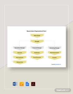 a business sales organization chart template