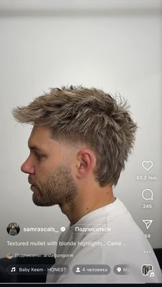 The Modern Mullet, Soft Mohawk Mens, Haircuts For Hats Men, Low Fade Haircut Straight Hair, Textured Fringe Men’s Cut, Mens Taper Mullet, Short Mowhak Hairstyle Mens, Bleach Mullet Men, Soft Burst Fade