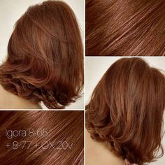 Hair Color Formulas, Ginger Hair Color, Copper Hair Color, Hair Color Auburn, Penteado Cabelo Curto, Hair Color And Cut, Hair Coloring, روتين العناية بالبشرة, Hair Inspo Color