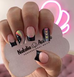 Tan Nails, Hello Nails, Long Acrylic Nail Designs, Fancy Nails Designs, Work Nails, Nail Art Videos, Nail Designs Glitter, I Love Nails, Nails Desing