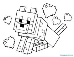 an image of a minecraft character with blocks in his hand and the block is black and white