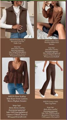 Trendy outfit ideas from SHEIN.com Fall Shein Outfit Ideas, Shein Fall Outfits, Color Coordinated Outfits, Outfit Ideas From Shein, Shein Outfit Ideas, Bbq Outfits, Fashionable Activewear, Coordinated Outfits, Chic Maternity