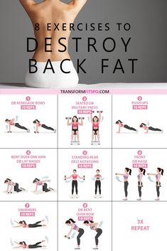 Exercises For Back Fat, Lower Back Fat, Exercises For Back, Evening Workout, Back Fat Workout, Back Fat, At Home Workout Plan, Fitness Challenge