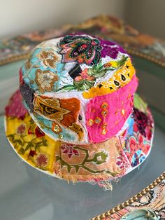 Bohemian Up-Cycled Patchwork Bucket, Hat, Golf, Fishing, Beach, Garden – justsouthofurban Coachella Hat, Patchwork Hat, Patchwork Bucket Hat, Boho Hats, Fun Hats, Hippie Hat, Magnolia Pearl Clothing, Bucket Hat Pattern, Sewing Hats