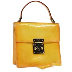 Brand Louis Vuitton Color Lime Yellow Material Patent Leather Size(Cm) W19cm X H17.5cm X D8.5cm(Approx) Size(Inch) W7.5 X H6.9 X D3.3inch(Approx) Style Hand Bag Accessory Key X2 / Clochette Product No. M91068 Made In France Serial No. Vi0939 Rank Bc Condition Outside Surfacerubbing, Sun Burn, Discoloration, Color Transfer, Slight Lose Shape Handlesun Burn, Stain, Slight Rubbing Metal Fittingsslight Scratches Inside Slight Rubbing Pocket - Corner Rubbing Odor There Is Keeping(Storage) Smell. Lime Yellow, Sun Burn, Fendi Shoes, Hand Bag, Womens Tote Bags, Made In France, Louis Vuitton Monogram, Louis Vuitton Bag, Patent Leather