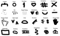 an image of different types of symbols